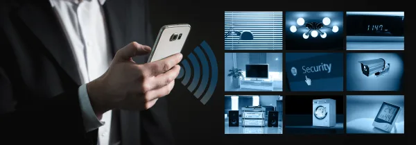 controlling smart home with phone
